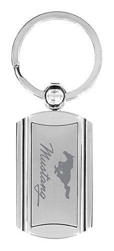 Ford Mustang Keychain & Keyring - Premium Rectangle