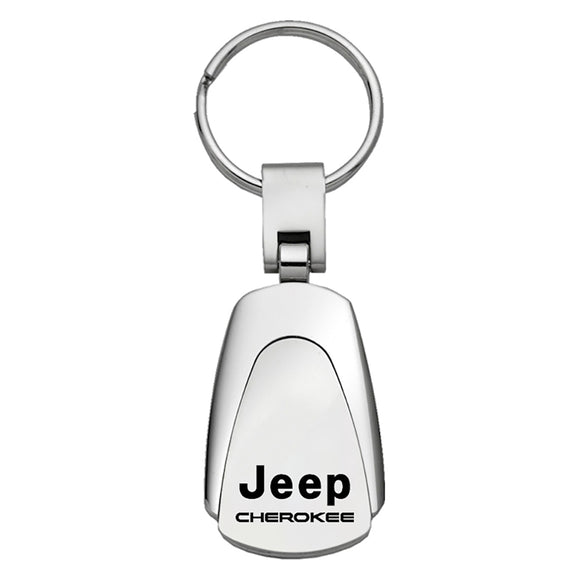 Jeep Cherokee Keychain & Keyring - Teardrop