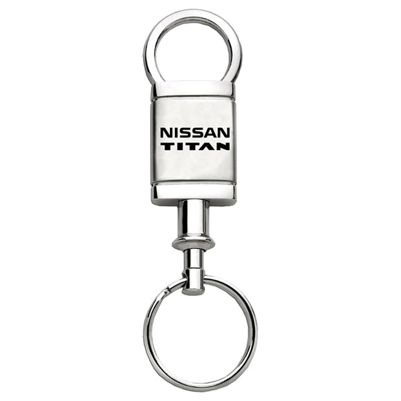 Nissan Titan Satin Chrome Valet Keychain