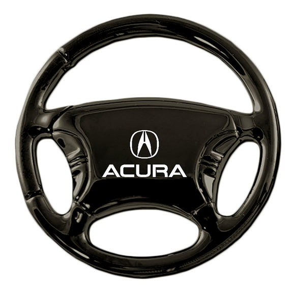 Acura Keychain & Keyring - Black Steering Wheel