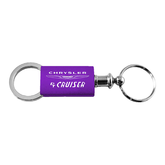 Chrysler PT Cruiser Keychain & Keyring - Purple Valet