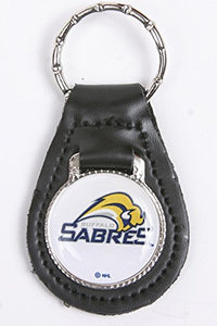 Buffalo Sabres NHL Keychain & Keyring - Leather