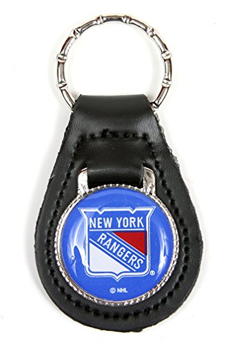 New York Rangers NHL Keychain & Keyring - Leather