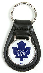 Toronto Maple Leafs NHL Keychain & Keyring - Leather