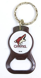 Phoenix Coyotes NHL Keychain & Keyring - Bottle Opener - Brown