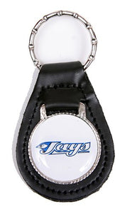 Toronto Blue Jays MLB Keychain & Keyring - Leather
