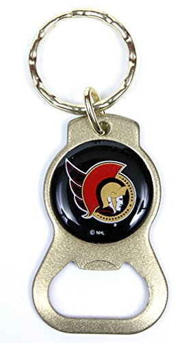 Ottawa Senators NHL Keychain & Keyring - Bottle Opener - Gold