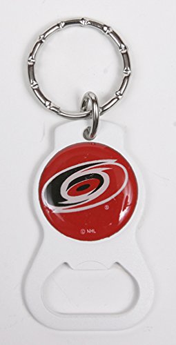 Carolina Hurricanes NHL Keychain & Keyring - Bottle Opener - White