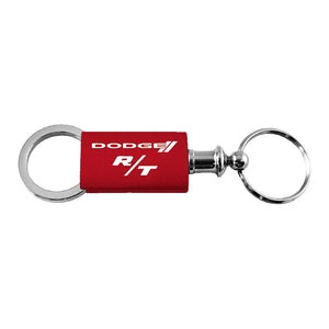 Dodge R/T Keychain & Keyring - Red Valet