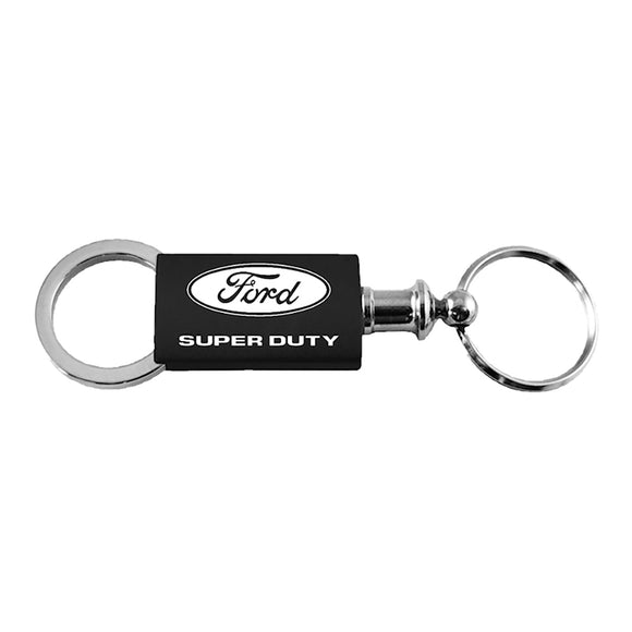Ford Super Duty Keychain & Keyring - Black Valet