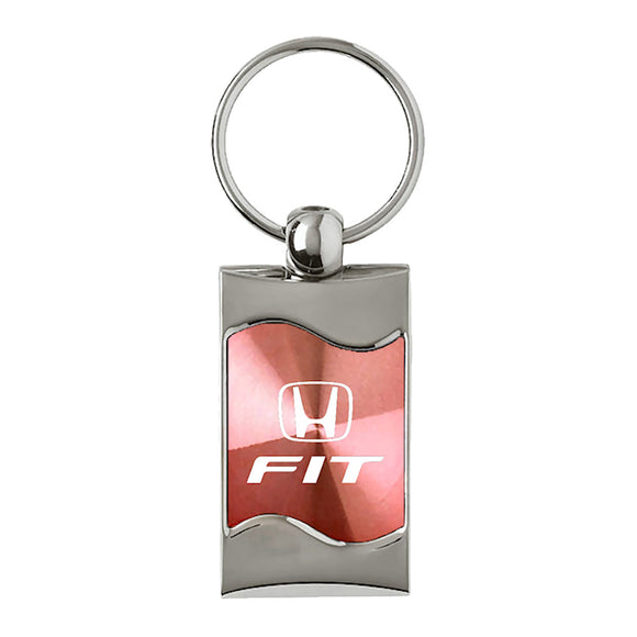 Honda Fit Keychain & Keyring - Pink Wave