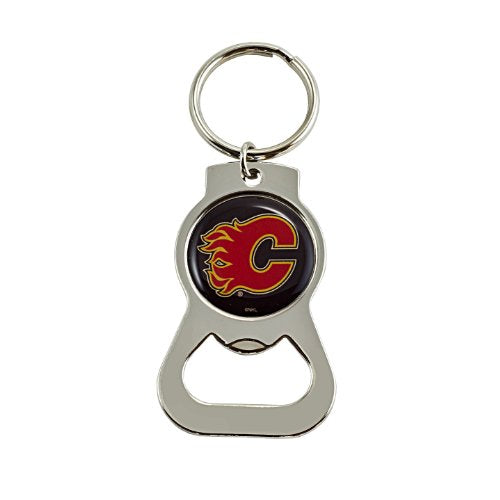 NHL Calgary Flames Bottle Opener Key Ring