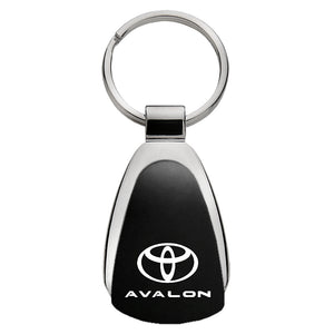 Toyota Avalon Keychain & Keyring - Black Teardrop