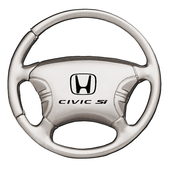 Honda Civic SI Keychain & Keyring - Steering Wheel
