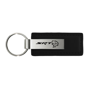 Dodge SRT Hellcat Keychain & Keyring - Premium Leather