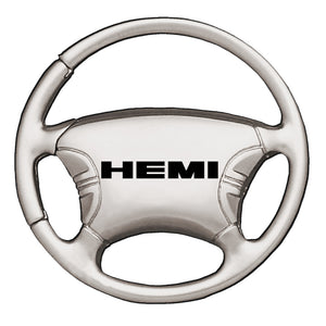 Dodge Hemi Keychain & Keyring - Steering Wheel