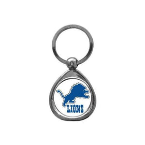 Detroit Lions NFL Keychain & Keyring - Premium Teardrop