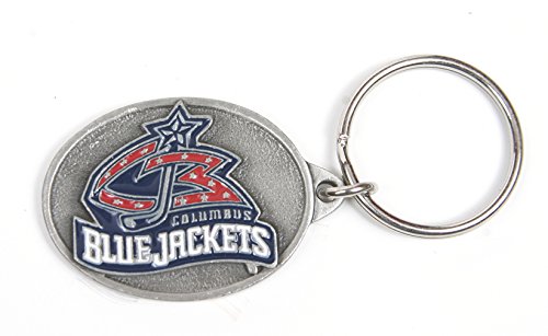 Columbus Blue Jackets NHL Keychain & Keyring - Pewter