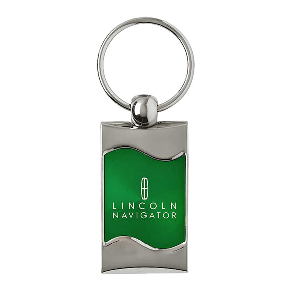 Lincoln Navigator Keychain & Keyring - Green Wave