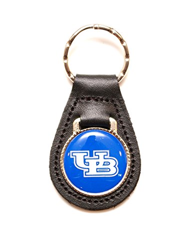 Buffalo University Keychain & Keyring - Leather