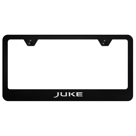 Nissan Juke Black License Plate Frame
