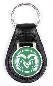 Colorado State Rams Keychain & Keyring - Leather