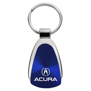 Acura Keychain & Keyring - Blue Teardrop