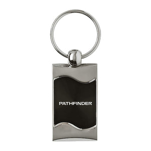 Nissan Pathfinder Keychain & Keyring - Black Wave