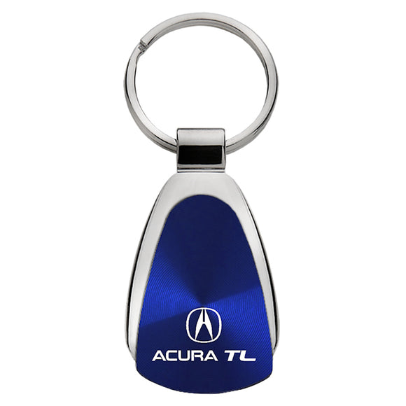 Acura TL Keychain & Keyring - Blue Teardrop