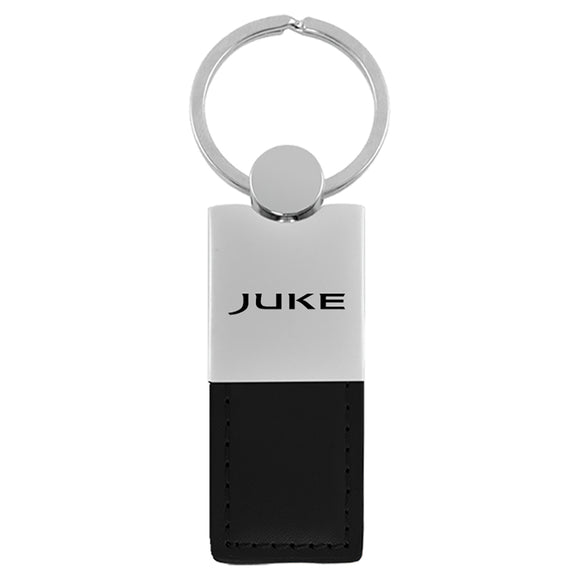 Nissan Juke Keychain & Keyring - Duo Premium Black Leather