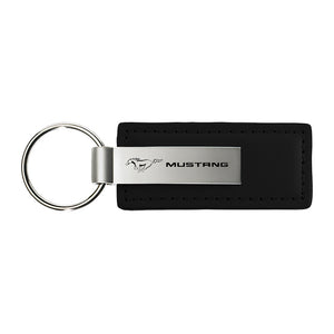Ford Mustang Keychain & Keyring - Premium Leather