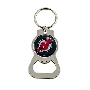 NHL New Jersey Devils Bottle Opener Key Ring