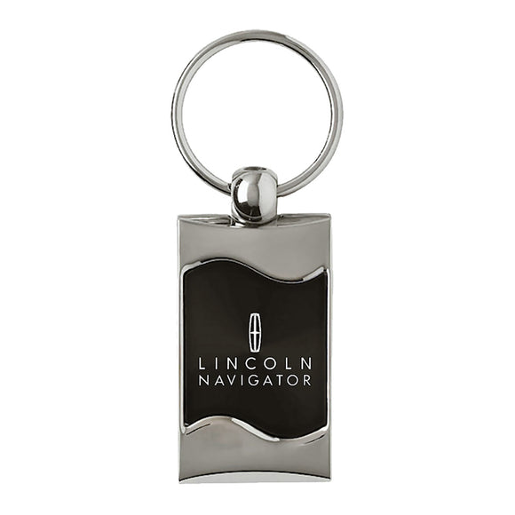 Lincoln Navigator Keychain & Keyring - Black Wave