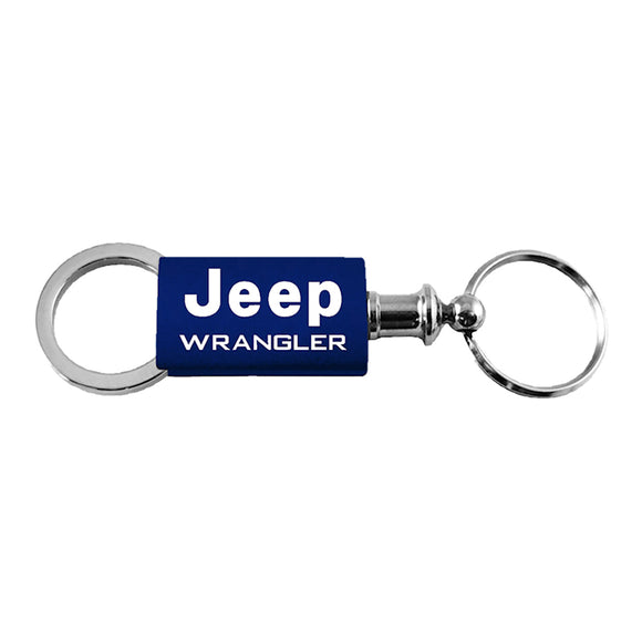 Jeep Wranger Keychain & Keyring - Navy Valet
