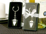 Wedding Keychain & Keyring - Groom's Tuxedo