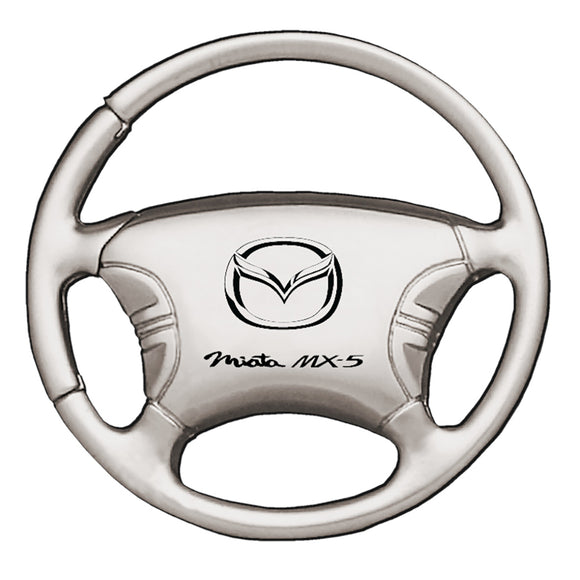Mazda Miata MX-5 Keychain & Keyring - Steering Wheel