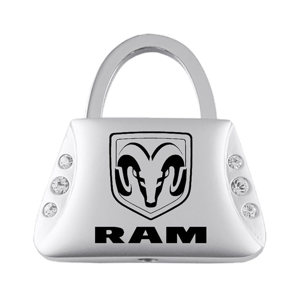 Dodge Ram Keychain & Keyring - Purse with Bling