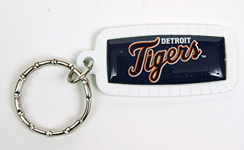 Detroit Tigers MLB Keychain & Keyring - Rectangle