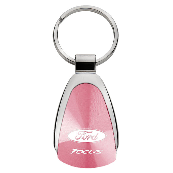 Ford Focus Keychain & Keyring - Pink Teardrop