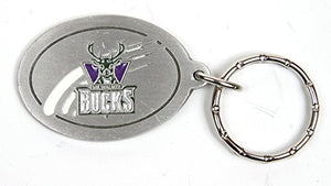 Milwaukee Bucks NBA Keychain & Keyring - Pewter
