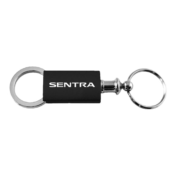 Nissan Sentra Keychain & Keyring - Black Valet