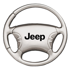 Jeep Keychain & Keyring - Steering Wheel