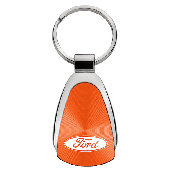 Ford Keychain & Keyring - Orange Teardrop