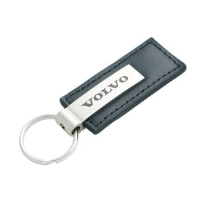 Volvo Keychain & Keyring - Premium Leather