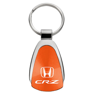 Honda CR-Z Keychain & Keyring - Orange Teardrop