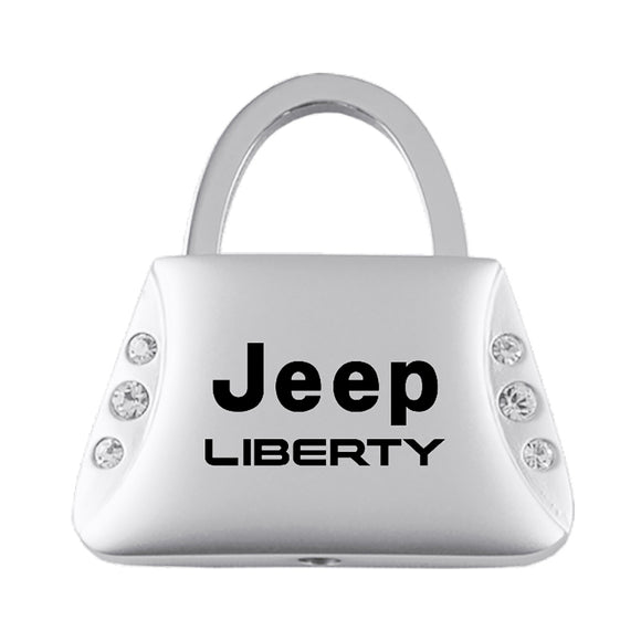 Jeep Liberty Keychain & Keyring - Purse with Bling