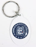 Connecticut Huskies Keychain & Keyring - Oval