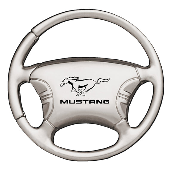 Ford Mustang Keychain & Keyring - Steering Wheel