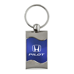 Honda Pilot Keychain & Keyring - Blue Wave