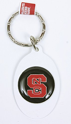 North Carolina State Wolfpack Keychain & Keyring - Oval